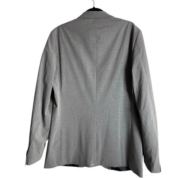 VINCE CAMUTO Stretch Blazer NWT $295 Gray Slim Fit Poly Blend Size 42L - Picture 4 of 9